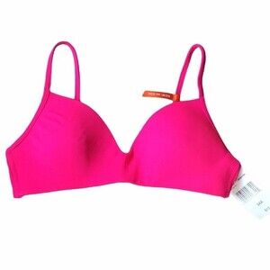 Delta Girls Hot Pink Adjustable Padded Bra 34A